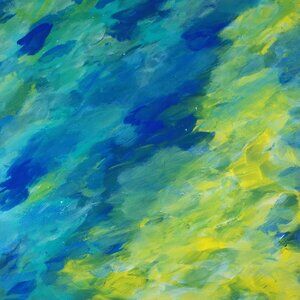 Original Painting By Artist Rachael Potter Untitled Abstract